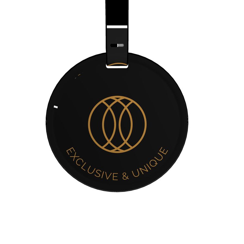 Da'Mor Original Black Authentic Bubble Napa Leather Charm